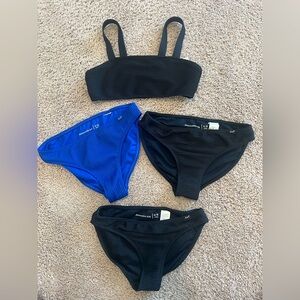 Abercrombie kids ribbed swimsuit